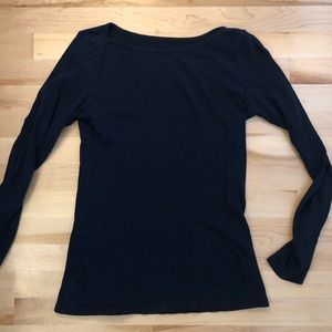 J. Crew 100% cotton Artist T, navy blue